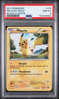 2011 Pokemon Black & White Black & White Pikachu-Holo 8 PSA #115