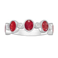 14K White Gold Ruby Ring, 1.44ct